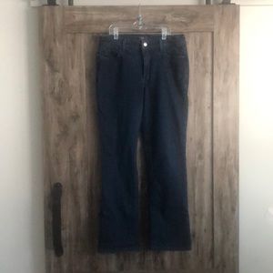 Women’s NYDJ Size 10 w/ 28” inseam Straight Jeans